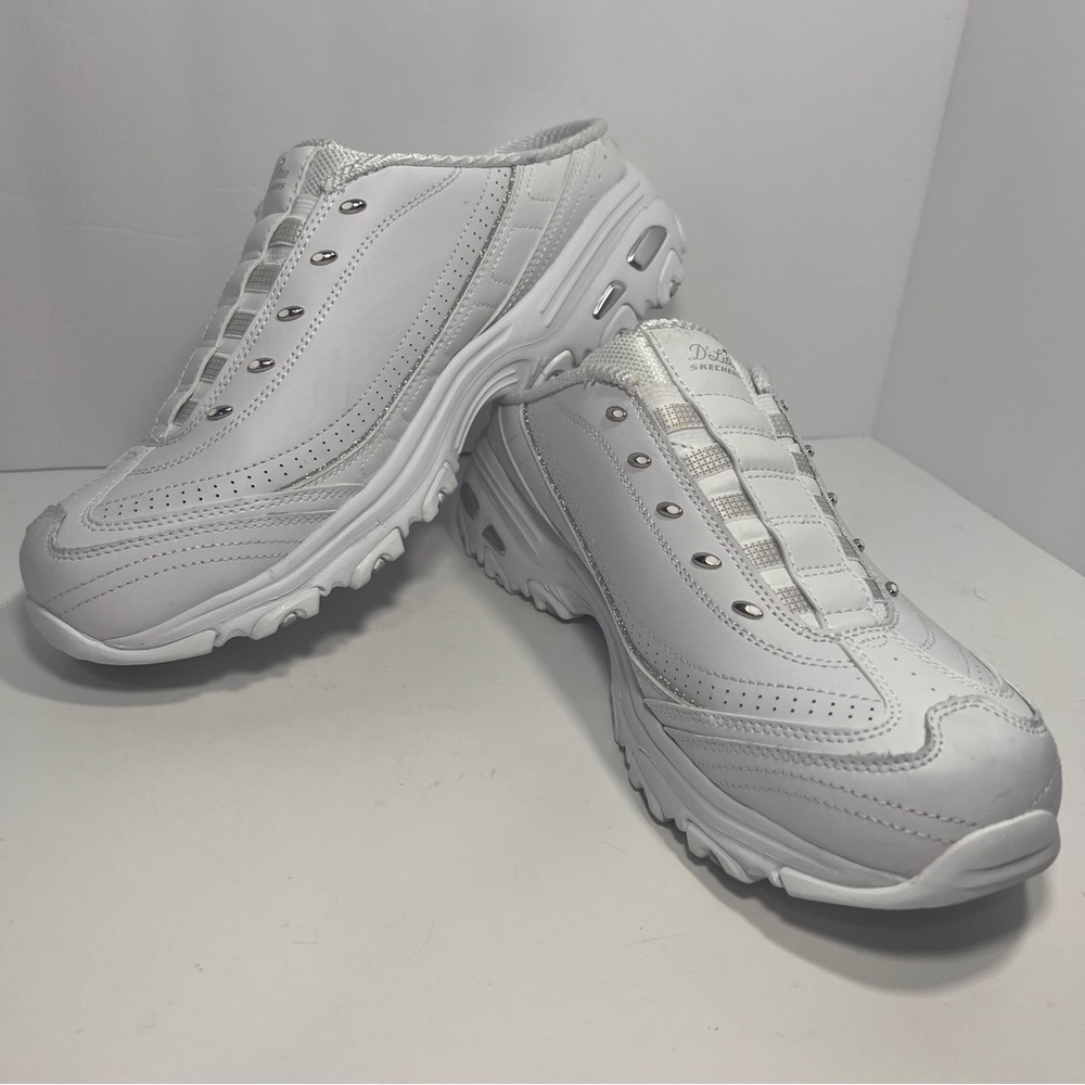 Skechers Women's D'Lites Bright Sky Sneaker Clog Shoe Size 11